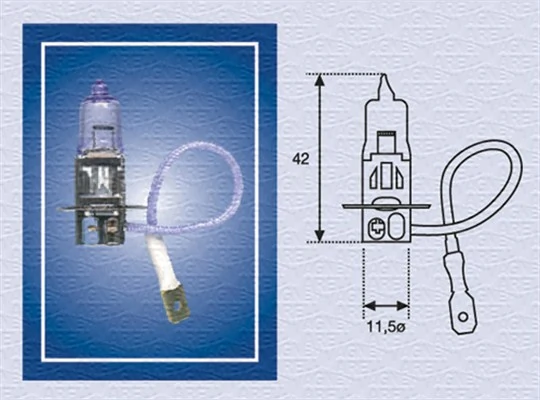 Лампочка галогенна Magneti Marelli H324V ціна, від 1.65 USD