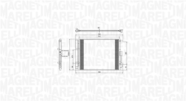 350203809000 Magneti Marelli Конденсатор