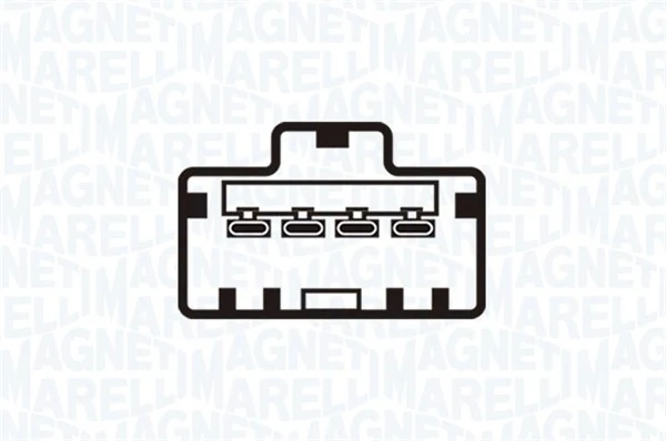 Склопідйомник передньої лівої двері ACQ0129 Magneti Marelli