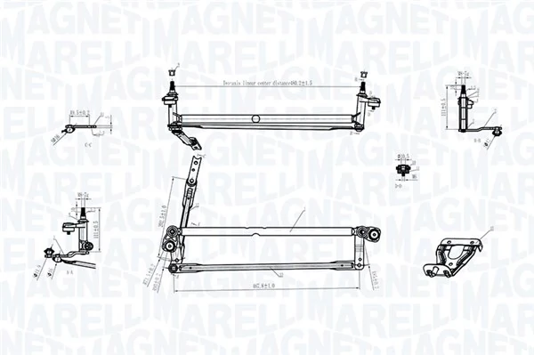 085570177010 Magneti Marelli Трапеція склоочисника