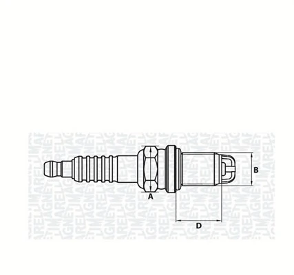 Свічки автомобільні Magneti Marelli SNA70259 ціна, від 3.49 USD