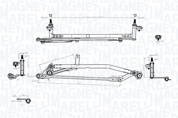 Трапеція склоочисника на Volkswagen Passat B7 362