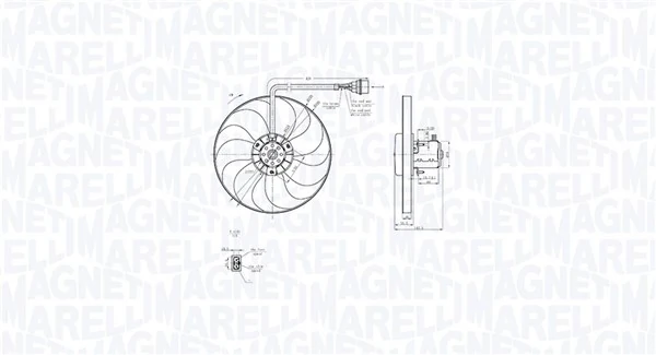 Дифузор (кожух) радіатора охолодження Maxgear 107704755 ціна, від 10.86 USD