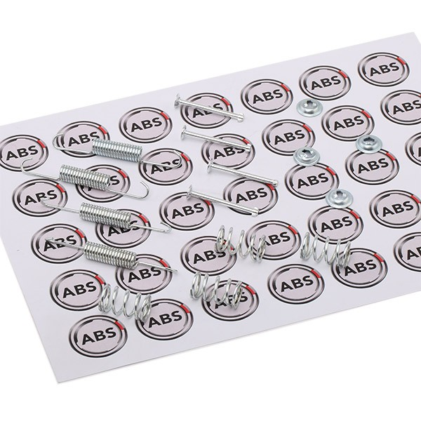 Монтажний комплект задніх барабанних колодок ABS 0880Q ціна, від 5.14 USD