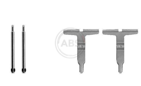 Ремкомплект гальмівних колодок ABS 1217Q ціна, від 5.95 USD