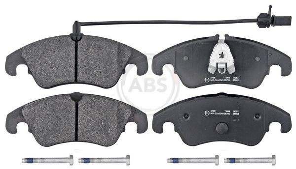 Купити 37587 ABS Колодки гальмівні передні, дискові
