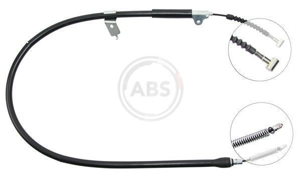 Трос стоянкового гальма задній лівий ABS K11837 ціна, від 17.61 USD
