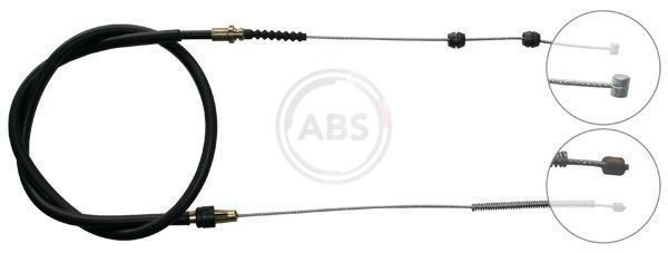 Трос стоянкового гальма задній правий ABS K12088 ціна, від 25.65 USD