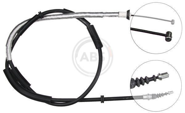 Трос стоянкового гальма задній правий ABS K17108 ціна, від 18.64 USD