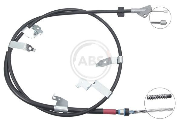 Трос стоянкового гальма задній правий ABS K17293 ціна, від 33.91 USD