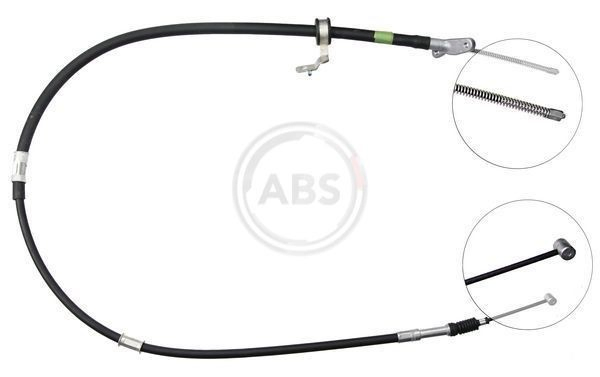 Трос стоянкового гальма задній лівий ABS K19397 ціна, від 17.02 USD