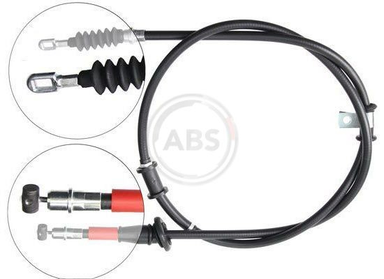 Трос стоянкового гальма задній правий ABS K19648 ціна, від 19.57 USD