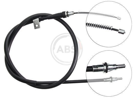 Трос стоянкового гальма задній лівий ABS K19827 ціна, від 14.25 USD