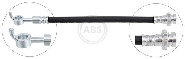 Шланг гальмівний задній, правий SL1055 ABS
