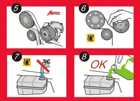 Насос охолодження на Nissan Maxima  A33