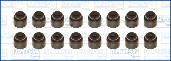 Купити 9004812026 Toyota Сальник клапана (маслознімний), впуск/випуск, комплект на мотор