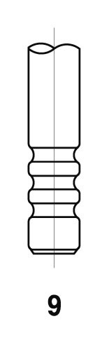 Клапан випускний 4809R Freccia