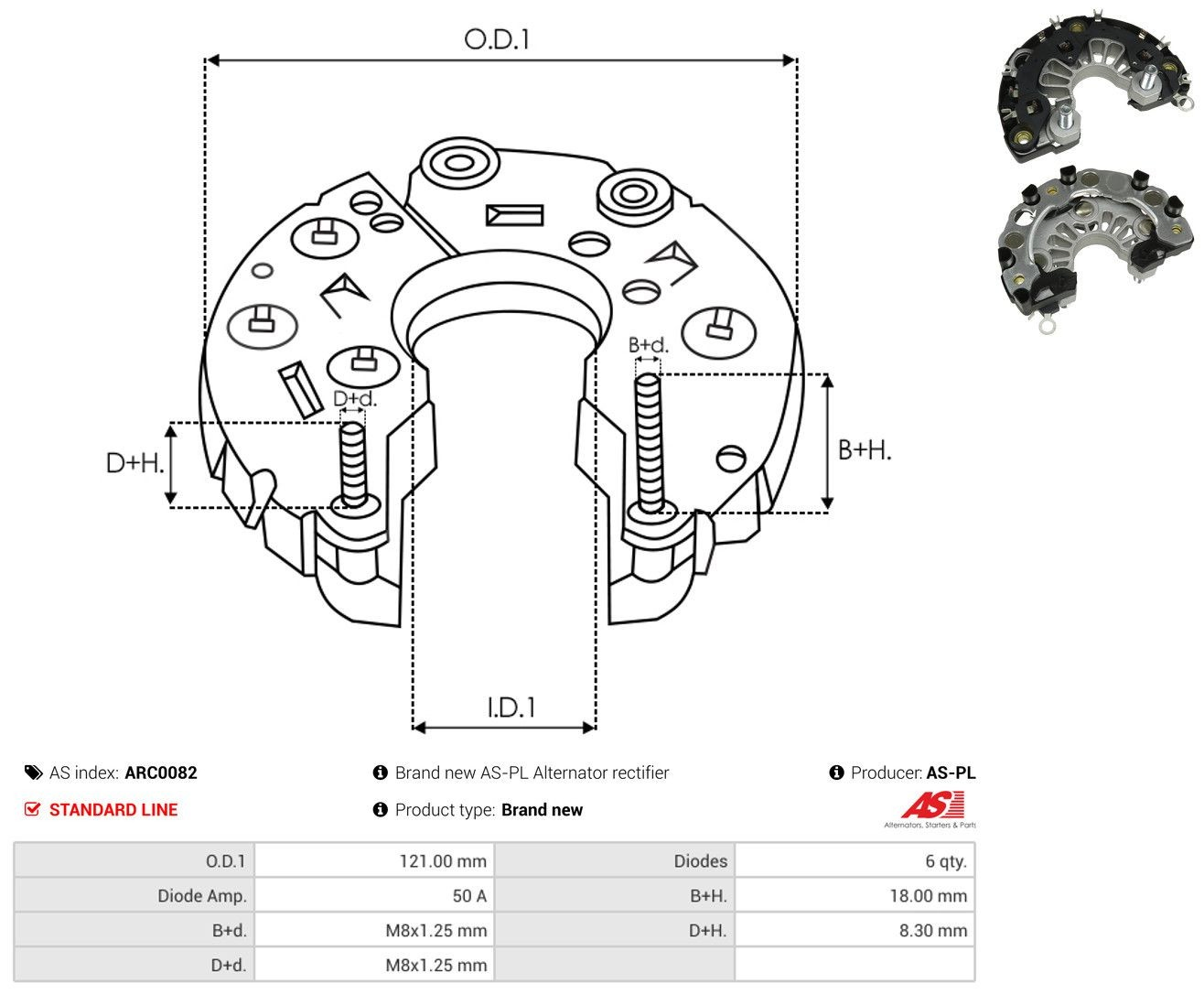 Діодний випрямляч на Volkswagen Touran I 1T1, 1T2