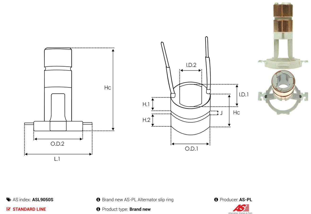 F032235160ZDL Cargo Колектор ротора генератора