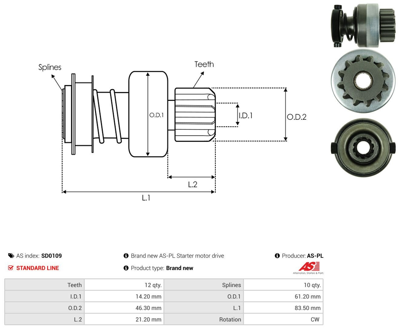 Бендикс Bosch SD0109 ціна, від 16.38 USD