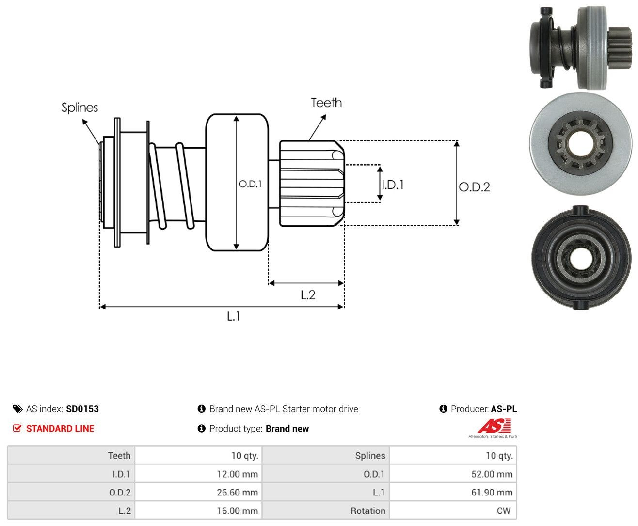 Купити Бендикс стартера Ford Sierra II GBG, GB4