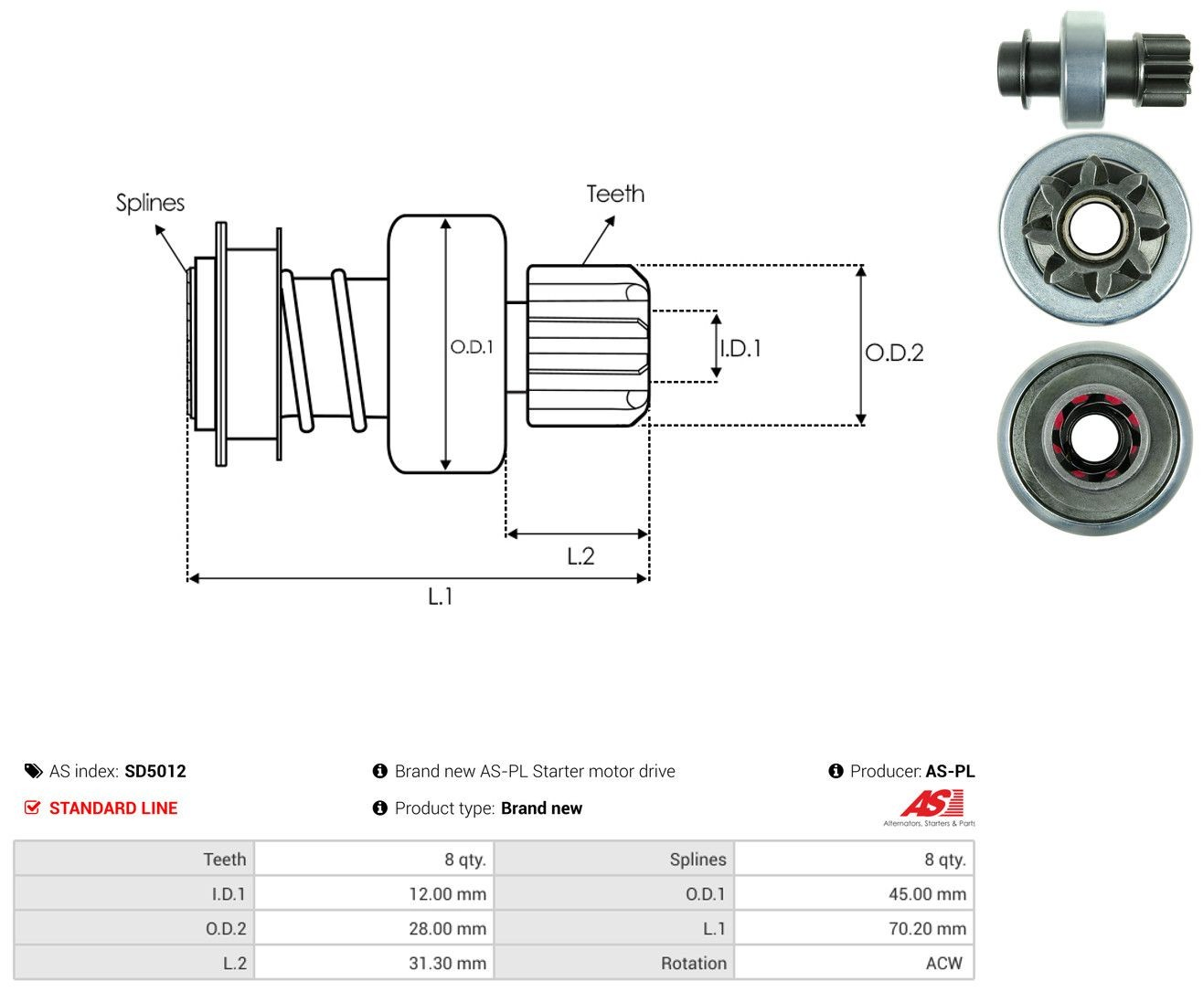 Купити Бендикс стартера Nissan Micra  K10