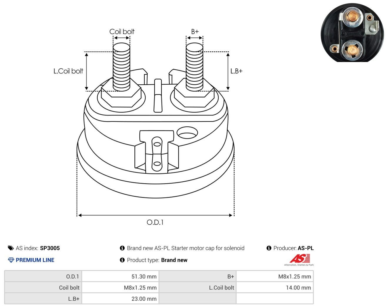 Ремкомплект втягуюче реле стартера ASR 132826 ціна, від 4.63 USD