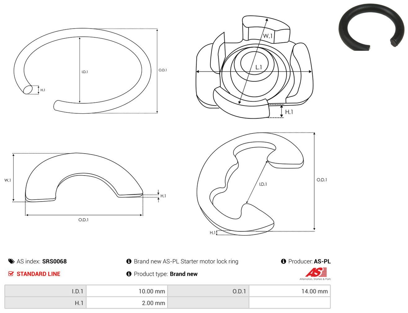 Ремкомплект стартера Alfa Romeo 159 седан (939) (2005 - 2011) ціна, від 0.64 USD