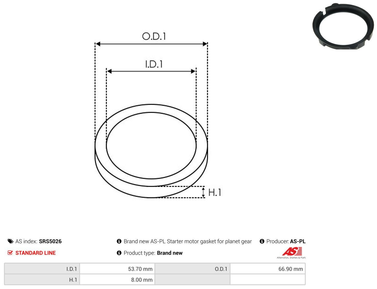 Ремкомплект стартера Renault Clio III хетчбек (BR01, CR01) (2005 - 2014) ціна, від 1.92 USD
