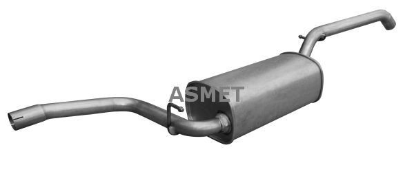 07259 Asmet Середній глушник
