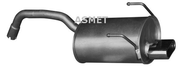 Глушилка задня Asmet ASM16085