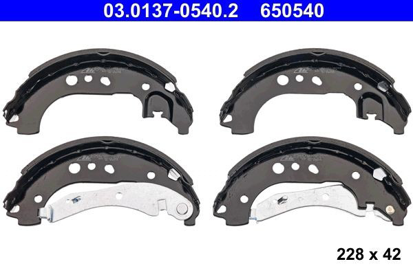 Колодки гальмові задні, барабанні ATE 03013705402 ціна, від 33.43 USD