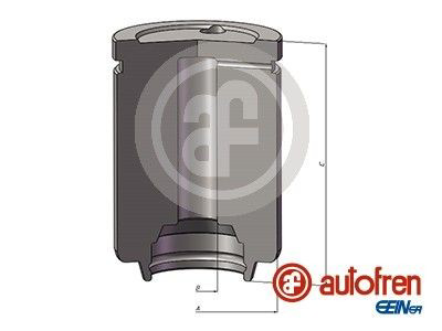 D025583 Autofren Поршень гальмівного супорта заднього