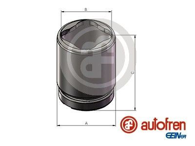 D025659 Autofren Поршень супорта гальмівного, заднього