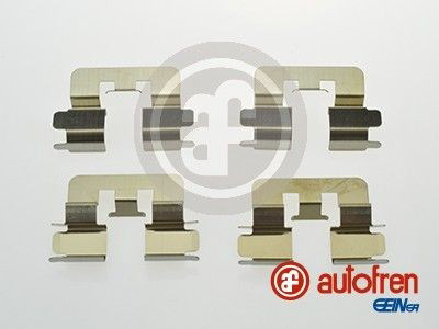 D42396A Autofren Комплект пружинок кріплення дискових колодок, задніх