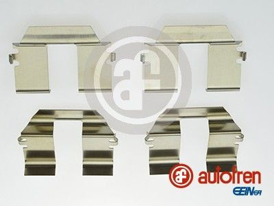 D42618A Autofren Комплект пружинок кріплення дискових колодок, задніх