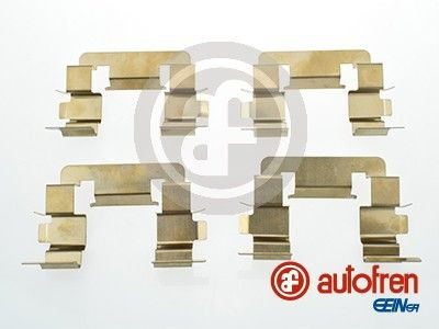 D42687A Autofren Комплект пружинок кріплення дискових колодок, передніх