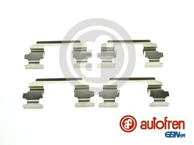 D42958A Autofren Комплект пружинок кріплення дискових колодок, передніх