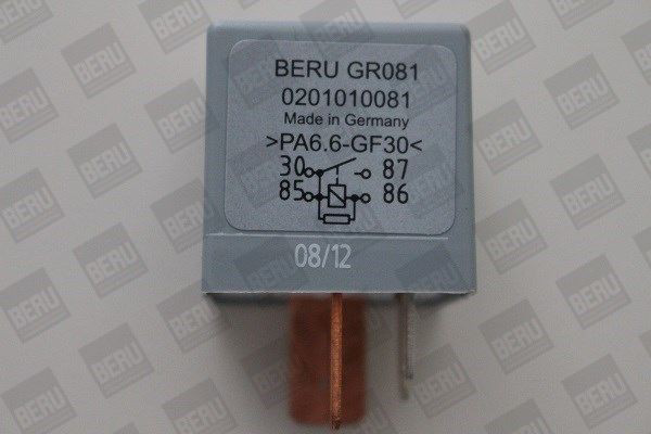 GR081 Beru Реле свічок накалу