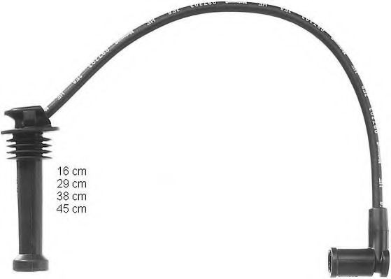 Дроти запалювання Magneti Marelli MSK787 ціна, від 29.97 USD