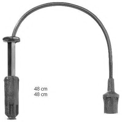 Дроти запалювання Beru ZEF1412 ціна, від 52.77 USD