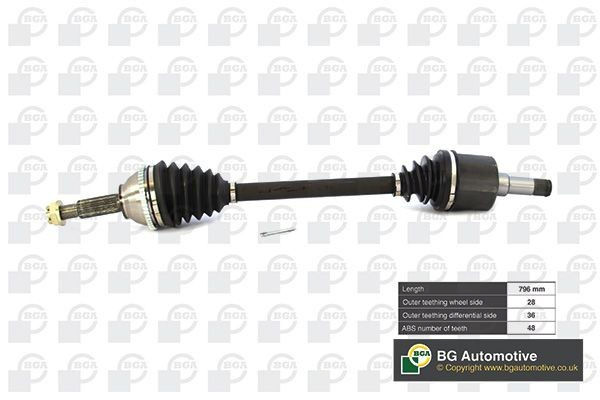 Купити Ліва піввісь Ford Transit V V184/5