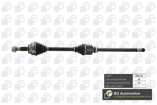 DS6738R BGA Привід передній правий