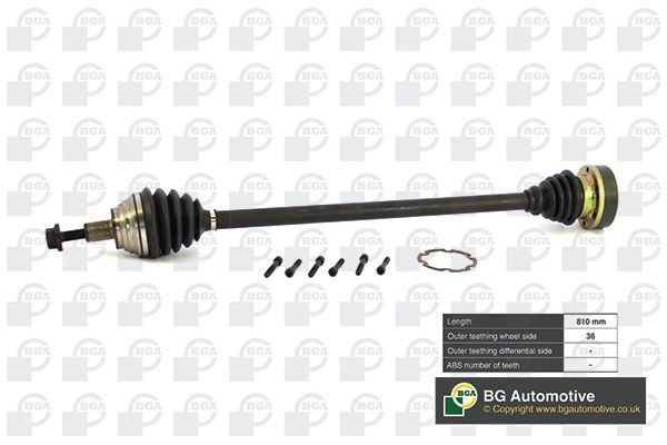 DS9634R BGA Привід передній правий