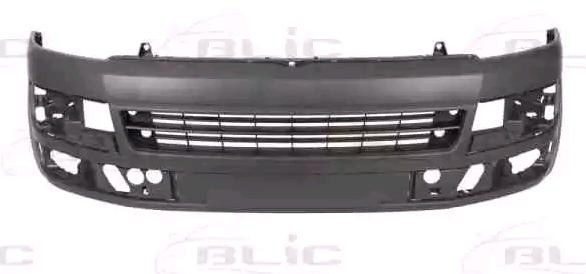 Бампер передній в зборі на Volkswagen Multivan T5 7HM, 7HN, 7HF, 7EF, 7EM, 7EN