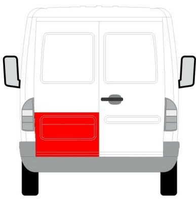 Двері фургона задні, розпашні, ліві 4cars 5269000621 ціна, від 20.83 USD