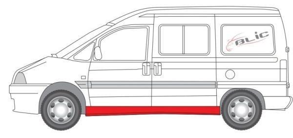 Поріг зовнішній лівий 4max 6505065575011P ціна, від 85.71 USD