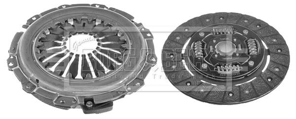 Купити HK2047 Borg&beck Комплект зчеплення (диск, корзина, підшипник)