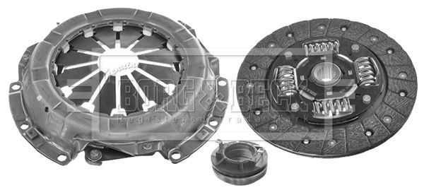 Купити HK2209 Borg&beck Комплект зчеплення (диск, корзина, підшипник)