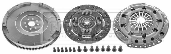 Комплект зчеплення (3 частини) Borg&beck HKF1011 ціна, від 307.13 USD